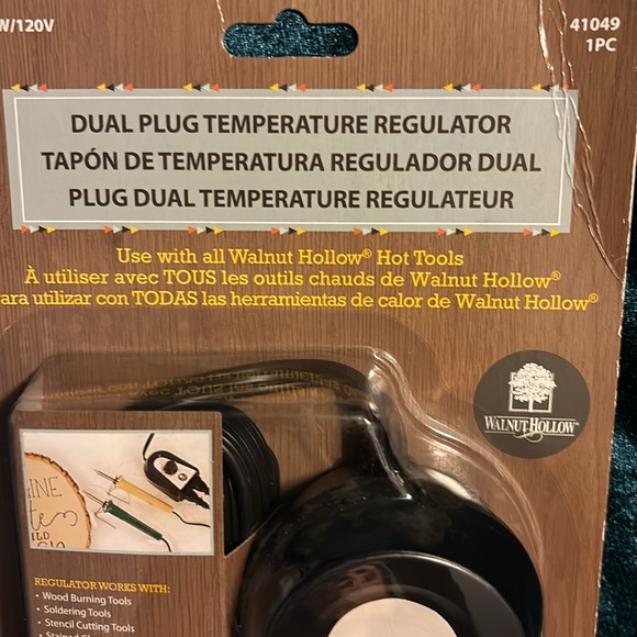 Walnut Hollow Dual Plug Temperature Regulator for use with multiple tools NEW - Picture 2 of 14